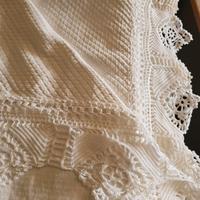 Copriletto matrimoniale in piqué bianco 240x270 cm