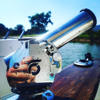 Portacanna inox barca OFFSHORE FISHING LAB