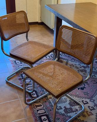 6 Sedie Stile Mid Century Cesca di Arrben
