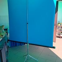 schermo di proiezione con schermo rullo ercaflex 