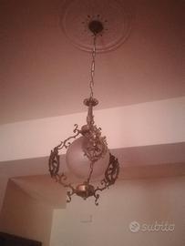 Lampadario stile liberty