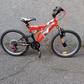 BICICLETTE BIAMMORTIZZATA 20 POLLICI 