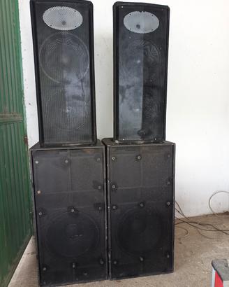 impianto audio professionale completo 