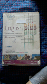 Libro inglese english plus elementary