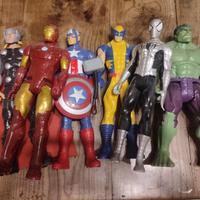 personaggi x-men 30 cm