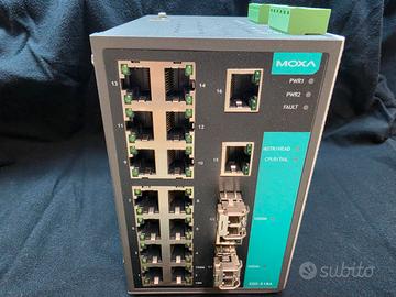MOXA EDS-518A Switch Ethernet Industriale Managed