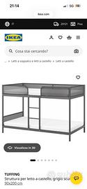 Lettino a castello bambini ikea