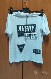 T-shirt maglia start up taglia 10 anni bianco