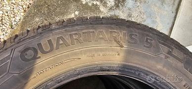 4x Gomme Fiat Punto Barum Quartaris 5