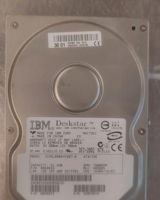 Hard disk IBM