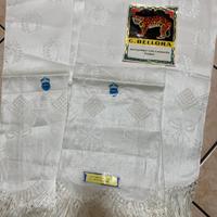 sei asciugamani di lino Bellora nuovi 