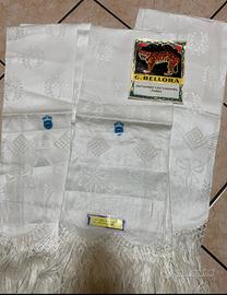 sei asciugamani di lino Bellora nuovi 