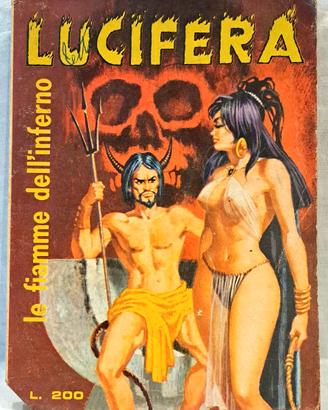 FUMETTO EROTICO Lucifera Anno I n. 1 - 1971