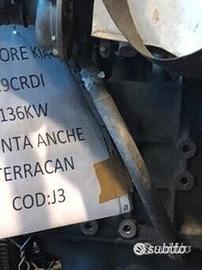 Motore terracan j3