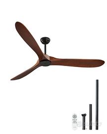Ventilatore da Soffitto Esterno a Filo Moderno