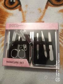 Set manicure forbici taglia unghie mani estetista
