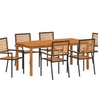 Set da Pranzo da Giardino 7 Pezzi 