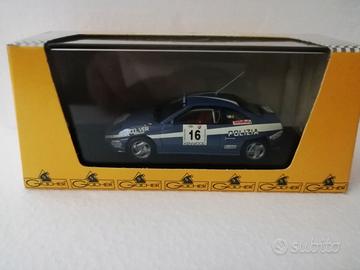 modellino fiat coupè polizia squadra corse