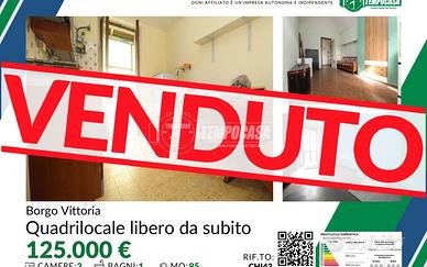 Quadrilocale libero da subito in via Chiesa della