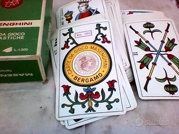 Carte da tarocco Masenghini 1964