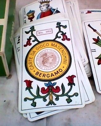 Carte da tarocco Masenghini 1964