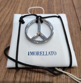 Ciondolo morellato funkie placca in oro