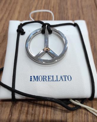 Ciondolo morellato funkie placca in oro
