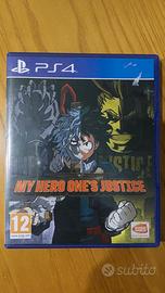 MY HERO ONE'S JUSTICE GIOCO PER PS4 USATO