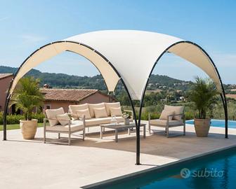 Gazebo Pergola 4x4 Nuovi Telo Ecru idro 
