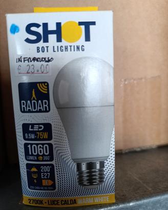 lampadina E27 infrarossi 