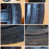 cerchi in lega  con pneumatici 4 stagioni 