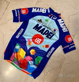 Vintage 96 Team Mapei Tour de France cycle maglia