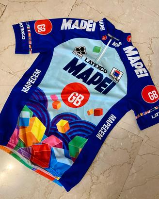 Vintage 96 Team Mapei Tour de France cycle maglia