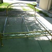 Letto in ottone, "Vintage"