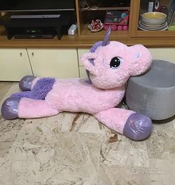 Peluche grande unicorno