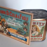 scatola latta fusto di olio termini imerese antica