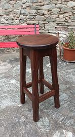 4 Sgabelli in legno massello