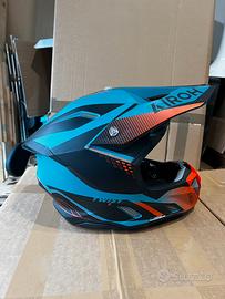 CASCO AIROH TWIST 3 SHARD ARANC OPACO Tg M57/58
