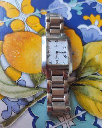 orologio festina in acciaio 