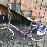 2 biciclette pieghevoli vintage 