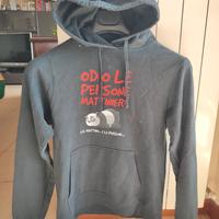 Felpa con cappuccio divertente Panda unisex.