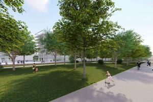 Appartamento di 120 m² con 4 locali e box auto a M