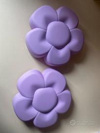 Lampade Upplyst ikea a led da parete fiore lilla