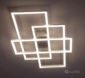 2 lampada soffitto IDEAL-LUX Frame PL rettangolo