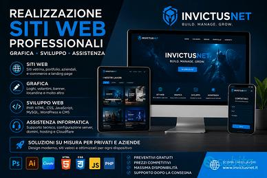 Sviluppatore Web e Grafico - Siti Web Professional