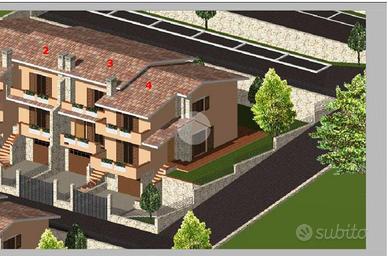 VILLA A SCHIERA D'ANGOLO A MONTALTO UFFUGO