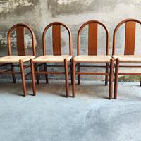 4 sedie in legno 