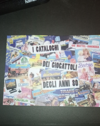 Libro giocattoli anni 80 Mattel gig