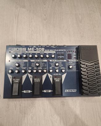 PEDALIERA MULTIEFFETTO BOSS ME-50B e Alimentatori