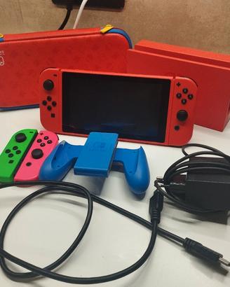 Nintendo Switch  - Mario Red and Blue Edition